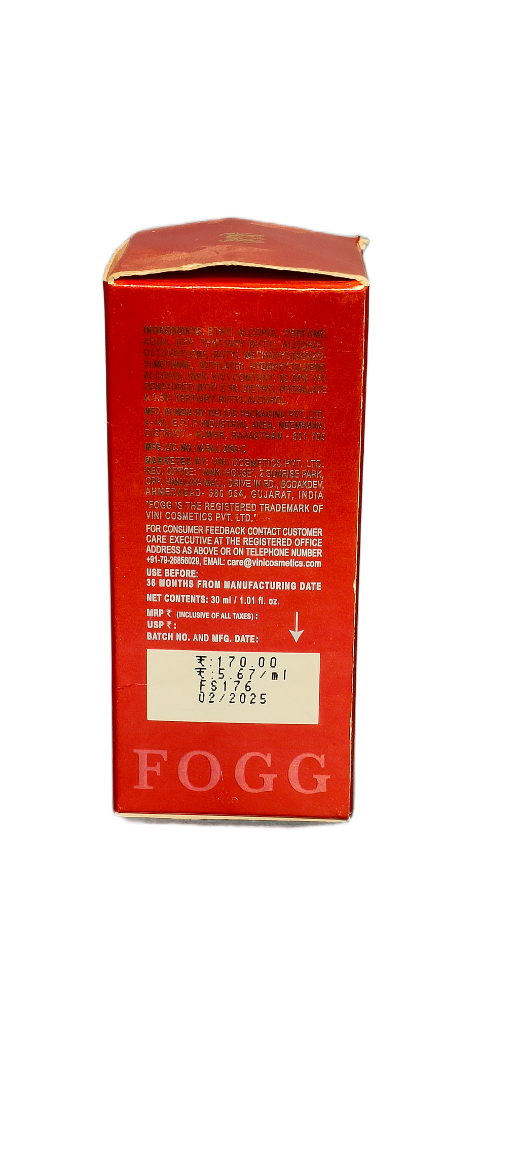 FOGG SCENT PRINCE EAU DE PERFUM Basket Deliveries