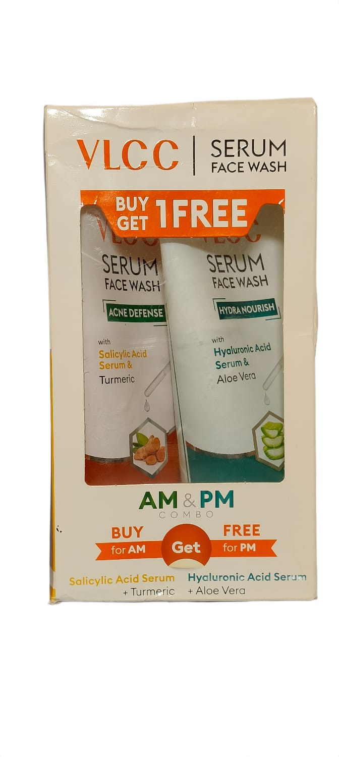 VLCC SERUM FACE WASH  AM & PM Basket Deliveries