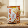 Bag of Fortune chakki fresh atta with bread image on a white background