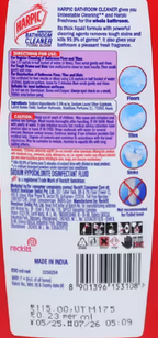 Bathroom Cleaner Harpic Floral Bloom Basket Deliveries
