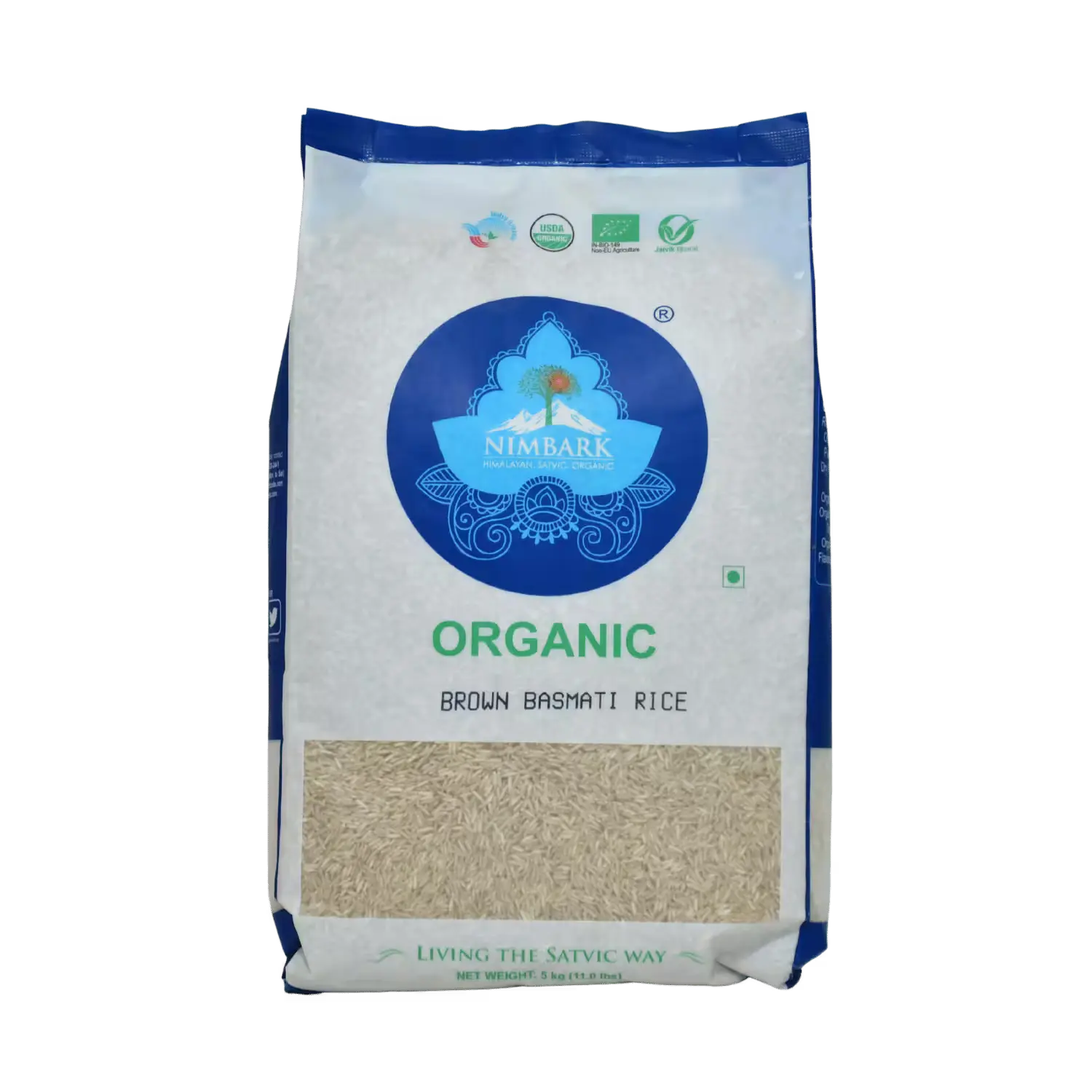 Brown Basmati Rice Nimbark Basket Deliveries