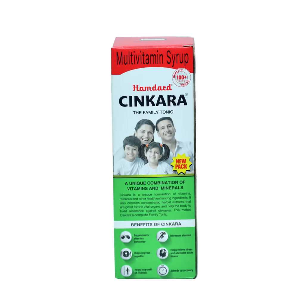 Cinkara Hamdard Multivitamin Syrup Basket Deliveries