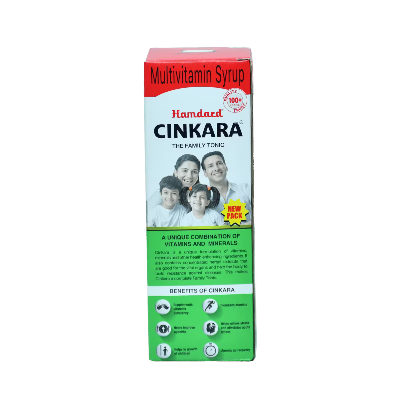 Cinkara Hamdard Multivitamin Syrup Basket Deliveries