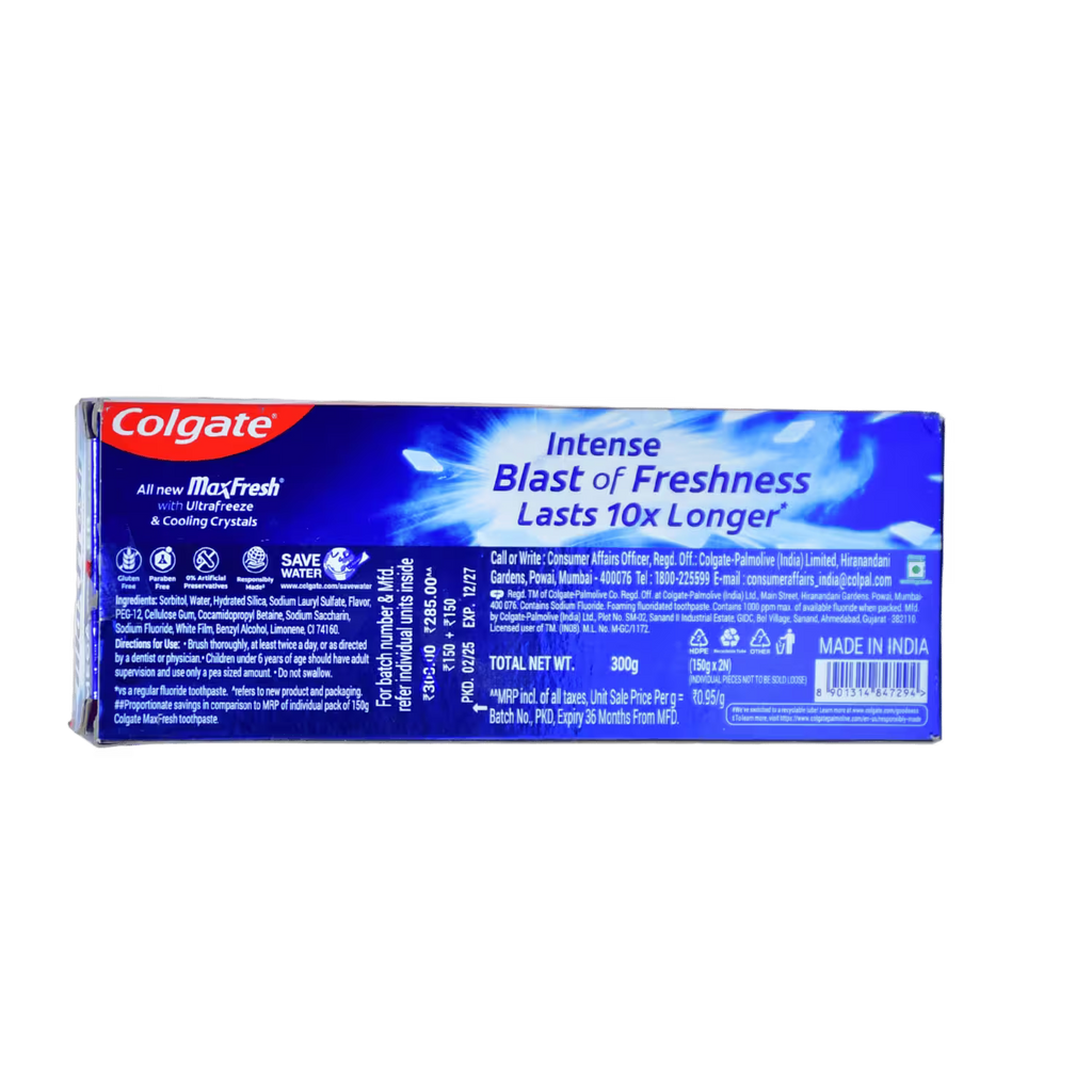 Colgate Maxfresh Basket Deliveries