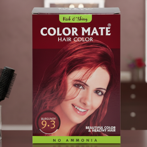 Color Mate Hair Color Burgundy 9.3 Basket Deliveries