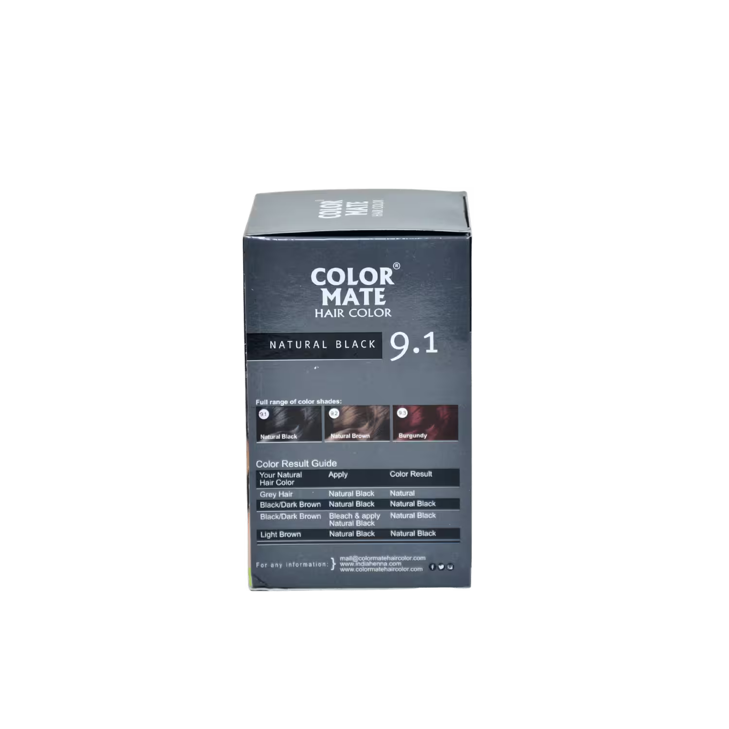 Color Mate Hair Color Natural Black 9.1 Basket Deliveries