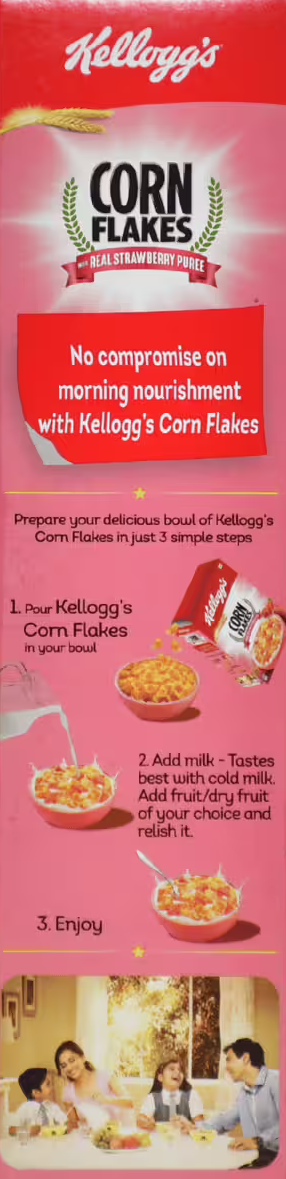 Corn Flakes Strawberry Kelloggs Basket Deliveries