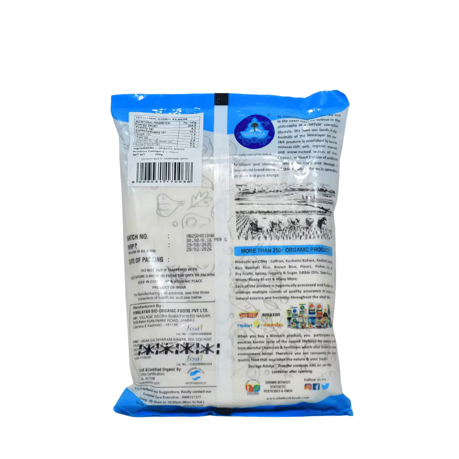 Corn Flour Nimbark Basket Deliveries