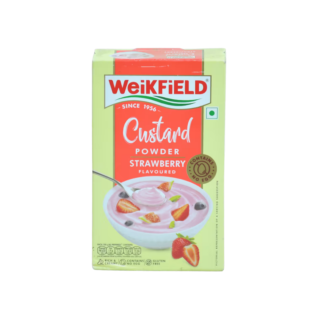 Custard Powder Strawberry Basket Deliveries