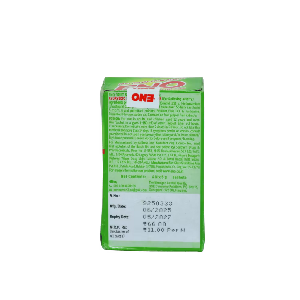 Eno Sixer Pack Basket Deliveries