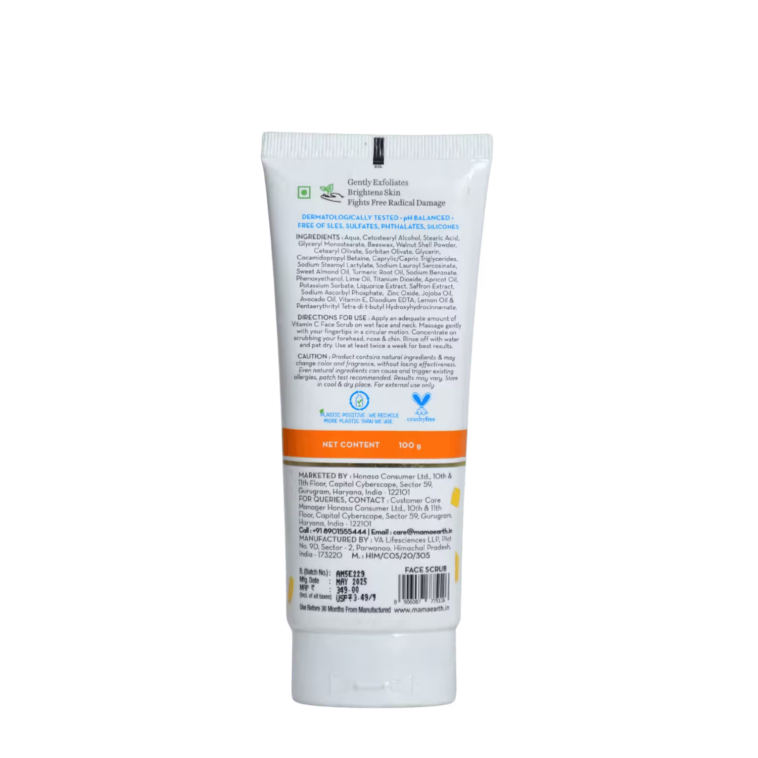 Face Scrub Mamaearth Basket Deliveries