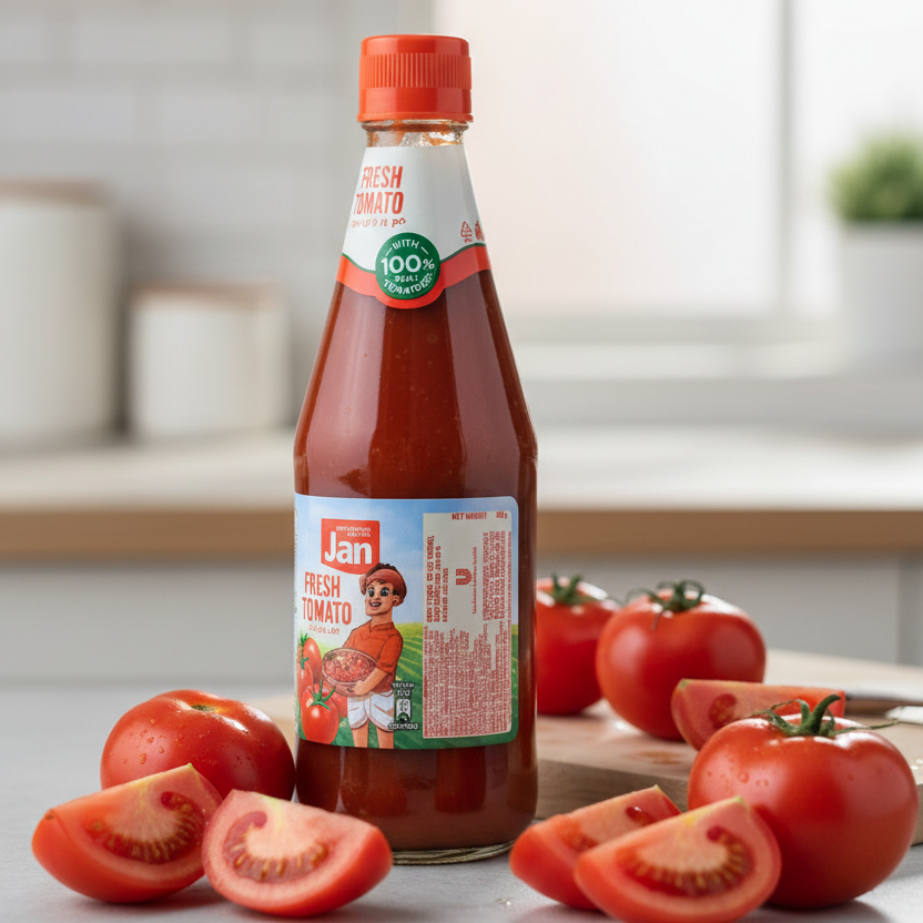 Fresh Tomato Ketchup Sauce Basket Deliveries