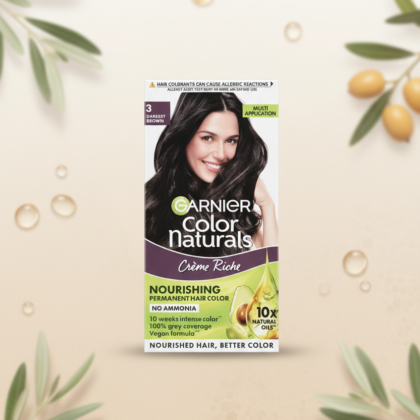 Garnier Color Darkest Brown 3 Basket Deliveries