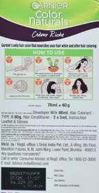 Garnier Color Darkest Brown 3 Basket Deliveries