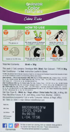 Garnier Color Naturals Burgundy 3.16 Basket Deliveries
