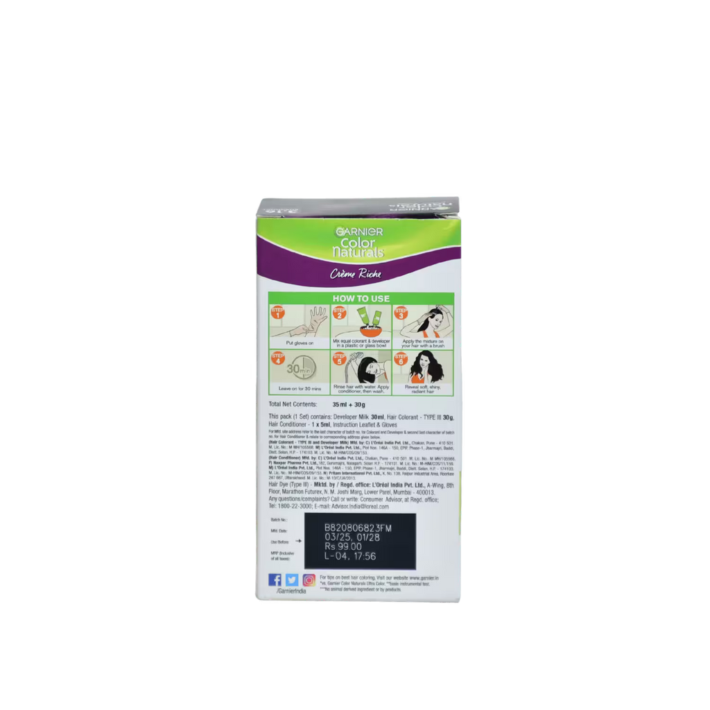 Garnier Color Naturals Burgundy 3.16 Basket Deliveries