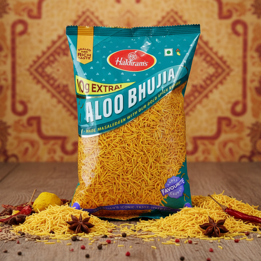 Aloo Bhujia Haldirams Basket Deliveries