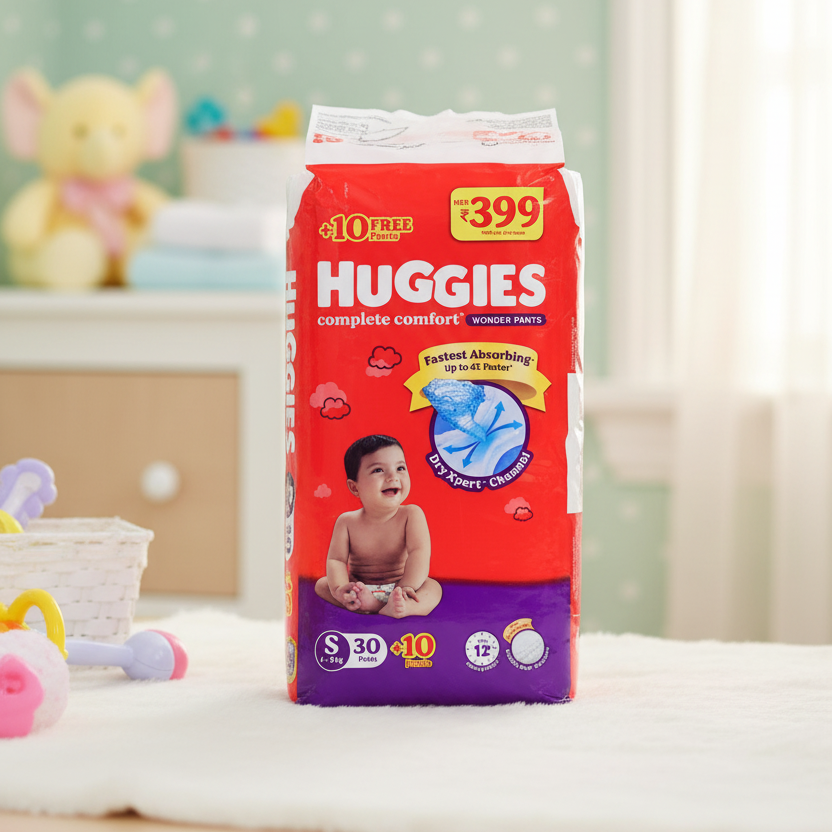 Huggies 30 Pants Small Basket Deliveries
