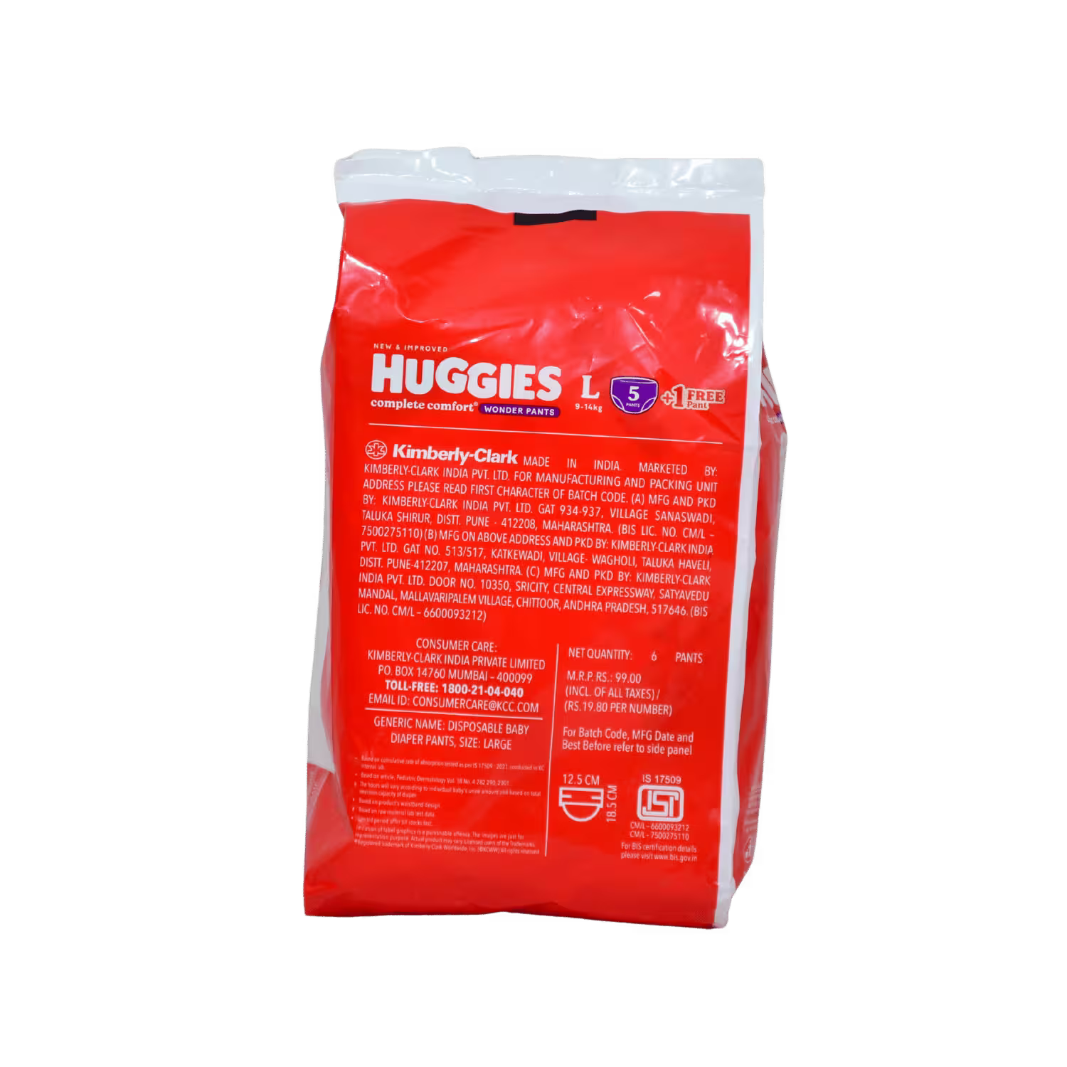 Huggies 5 Pants Large Basket Deliveries