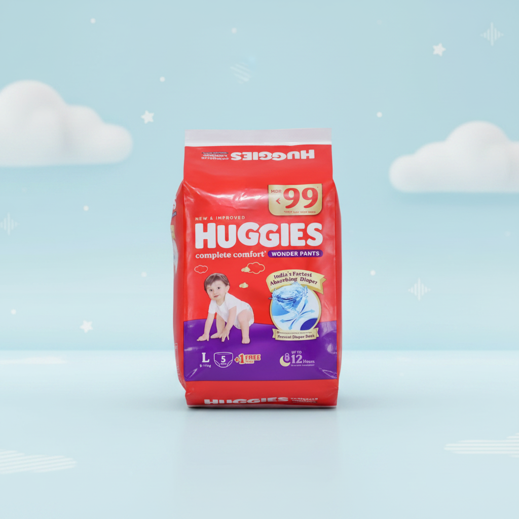 Huggies 5 Pants Large Basket Deliveries