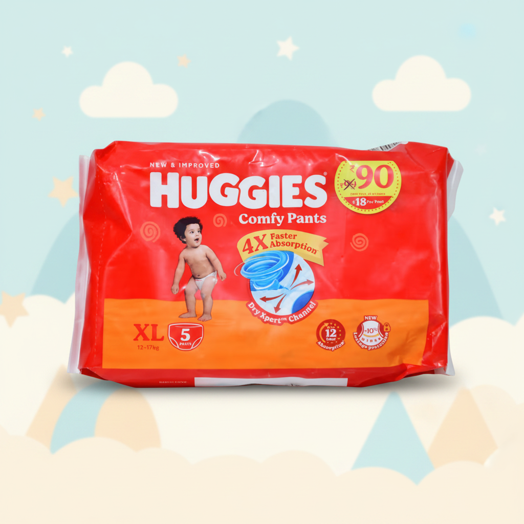 Huggies 5 Pants XL Basket Deliveries