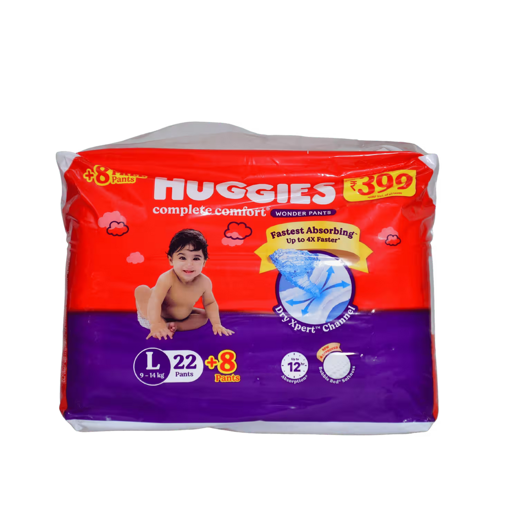 Huggies L 30 Pants Basket Deliveries