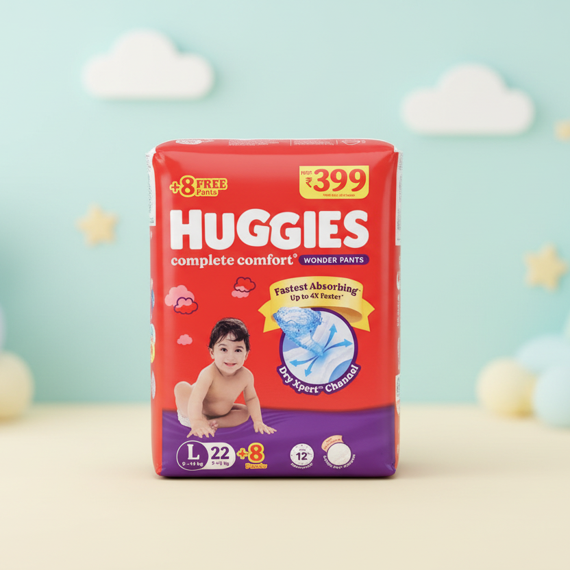 Huggies L 30 Pants Basket Deliveries