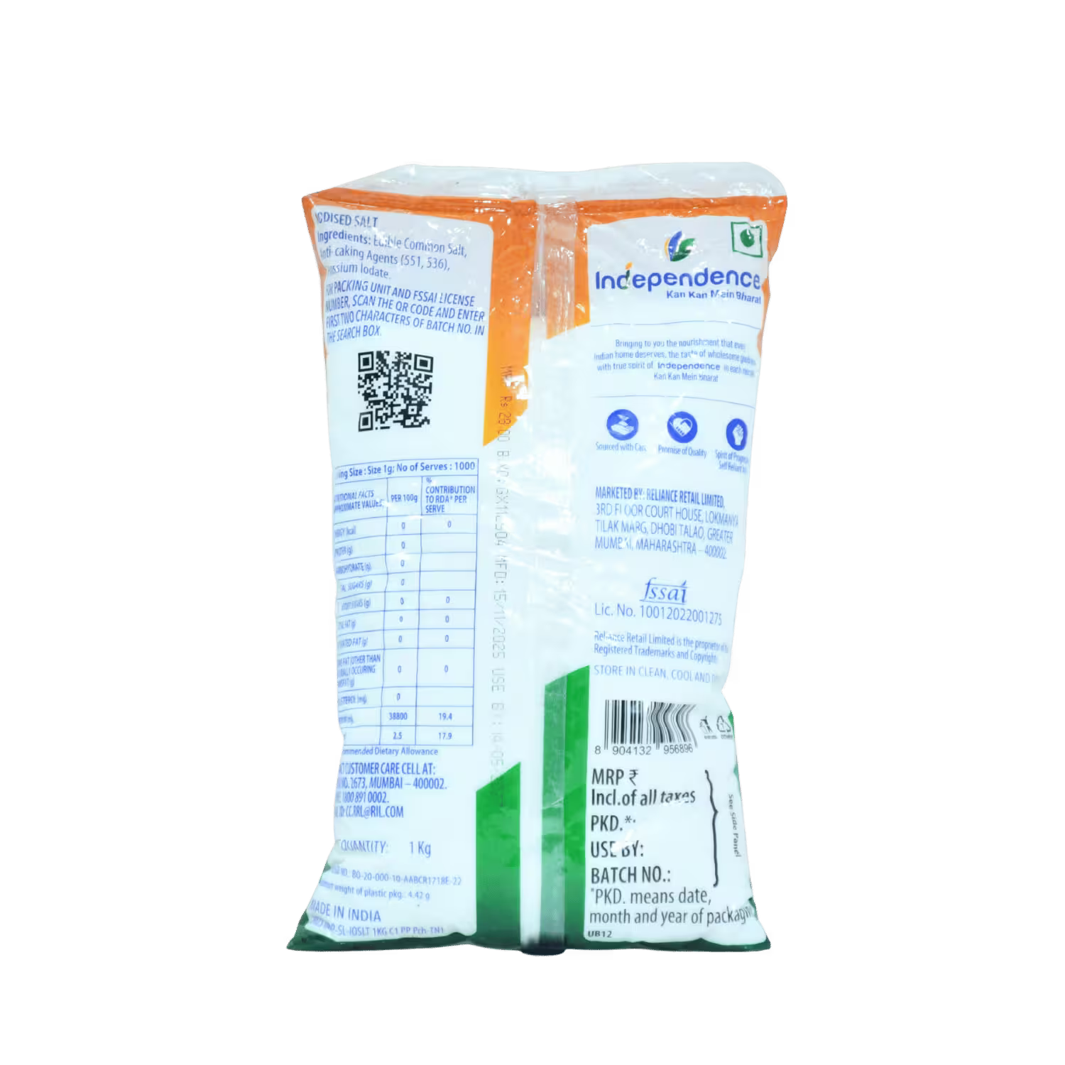 Iodised Salt Independence Basket Deliveries