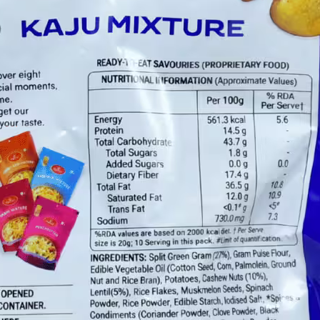 Kaju Mixture Haldirams Spiced Cashwe Namkeen Basket Deliveries