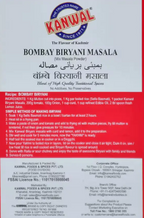 Kanwal Bombay Biryani Masala Basket Deliveries