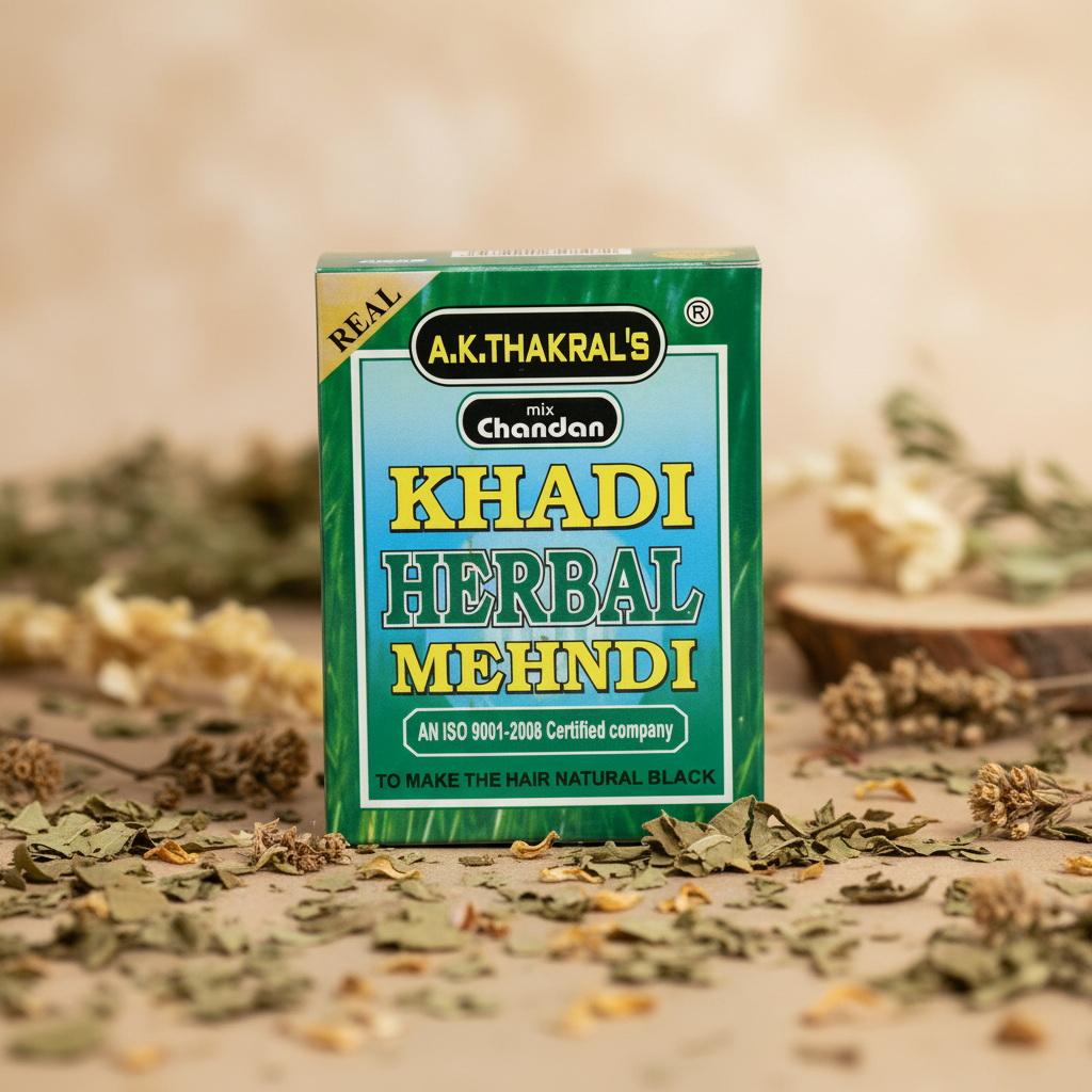 Khadi Herbal Mehndi Natural Black Basket Deliveries