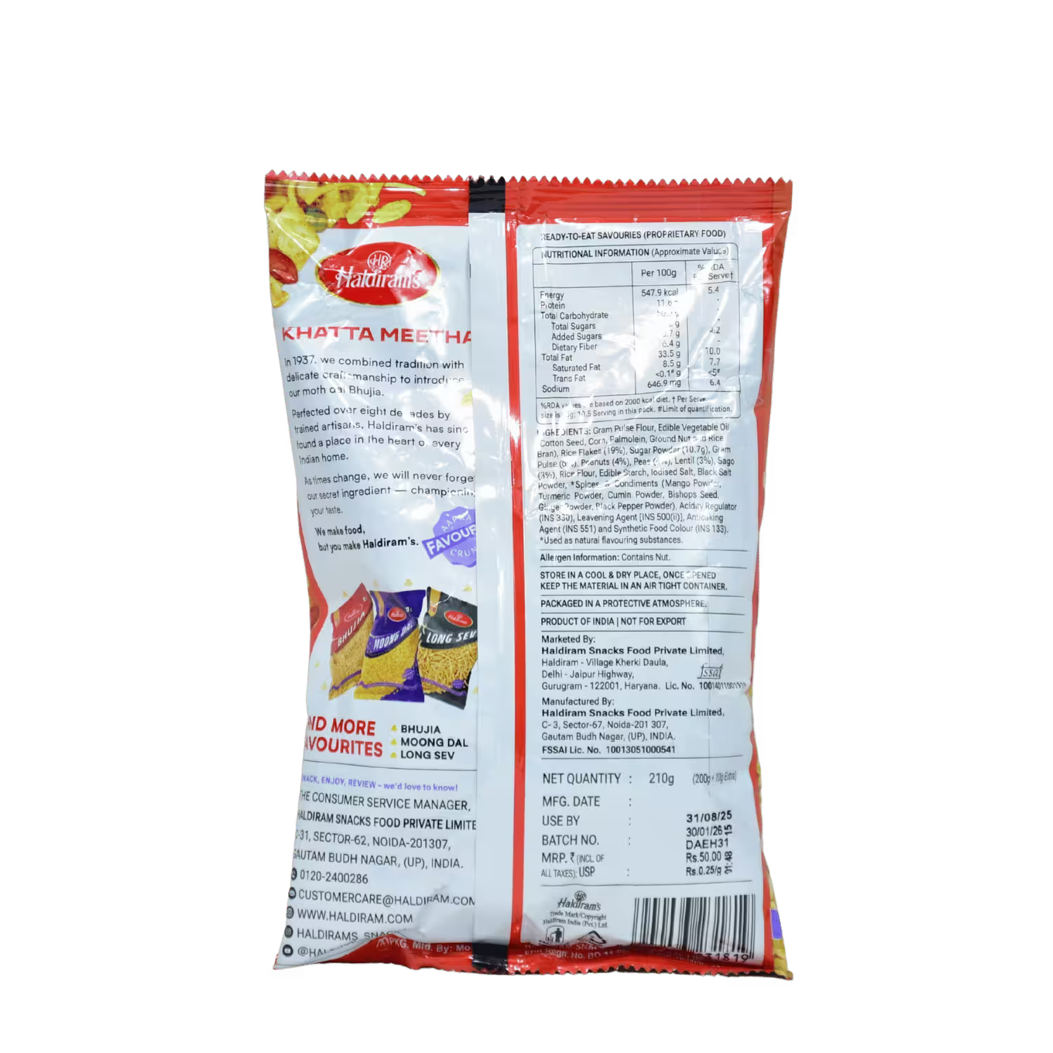 Khatta Meetha Haldirams Basket Deliveries