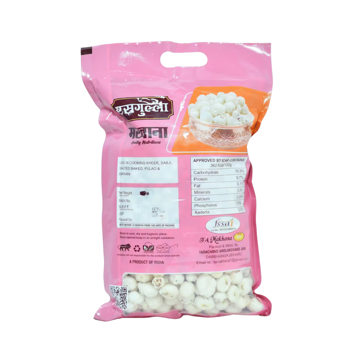 Makhana Rasgulla Basket Deliveries