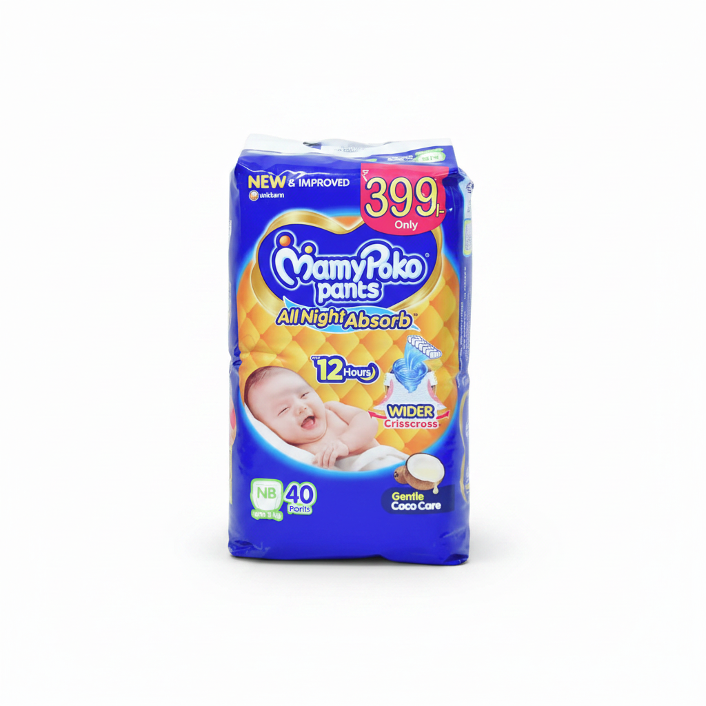 MamyPoko Pants 40 New Born Baby Basket Deliveries