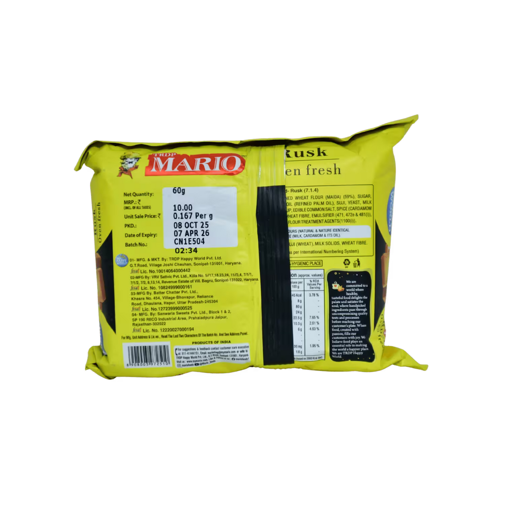 Mario Rusk Basket Deliveries