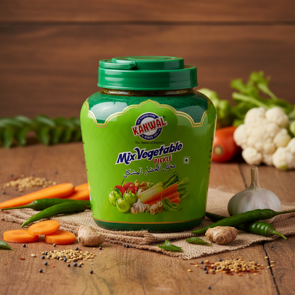 Mix Vegetable Pickle Kanwal Basket Deliveries