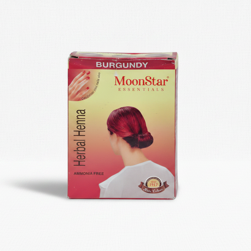Moonstar Burgundy Herbal Henna Basket Deliveries