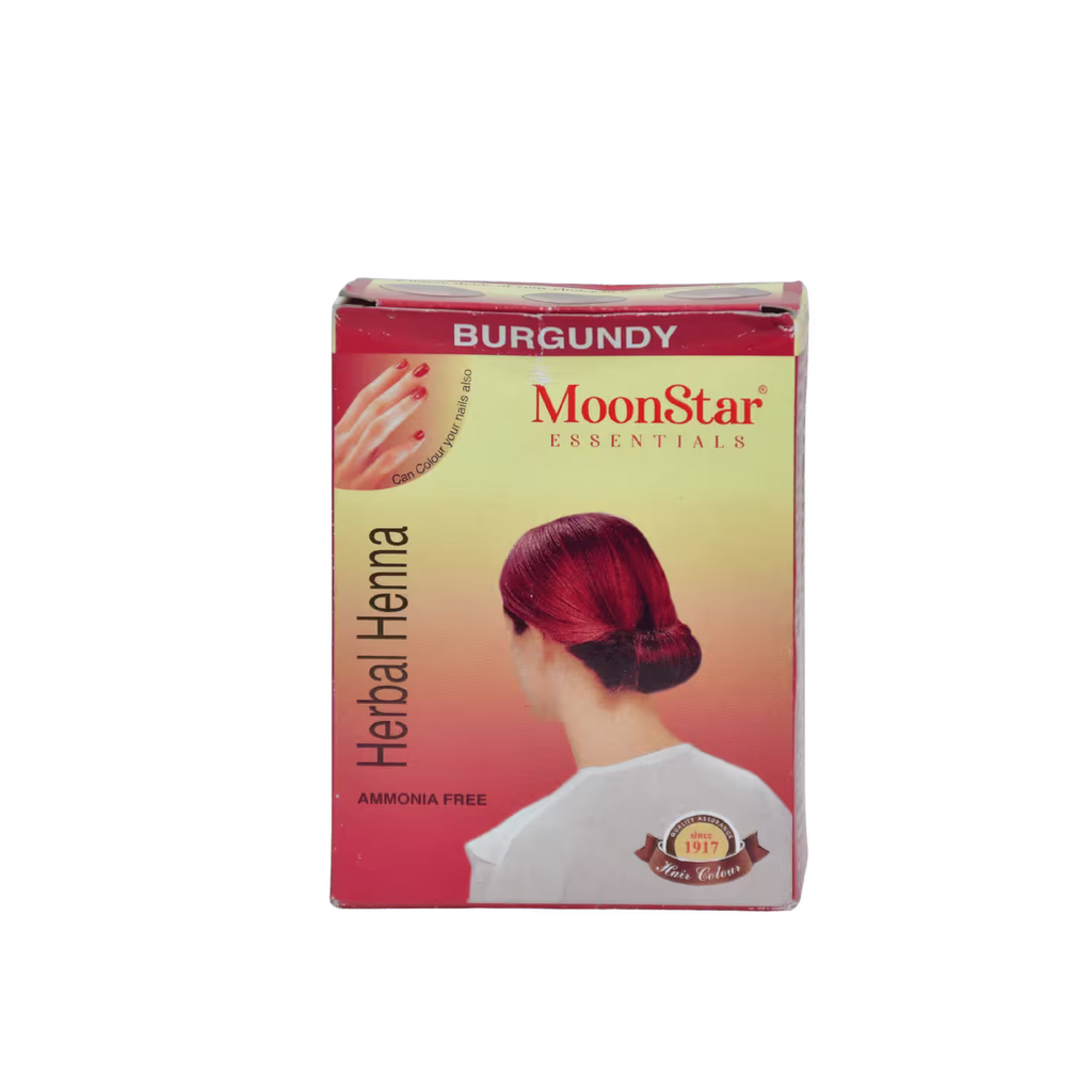 Moonstar Burgundy Herbal Henna Basket Deliveries