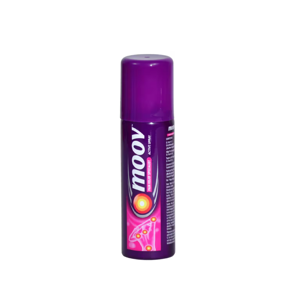 Moov Pain Relief Active Spray Basket Deliveries