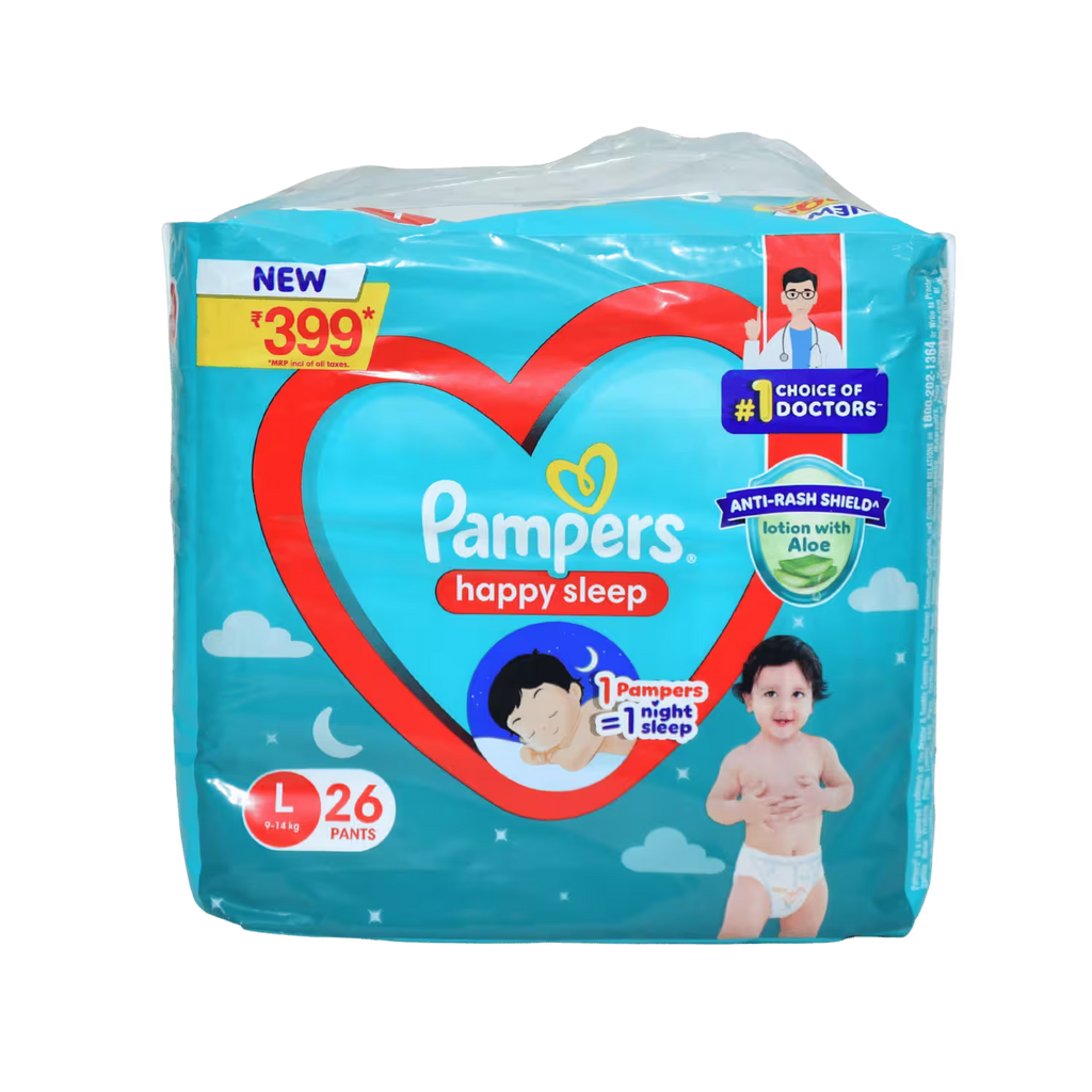Pampers 26 Pants Large Basket Deliveries