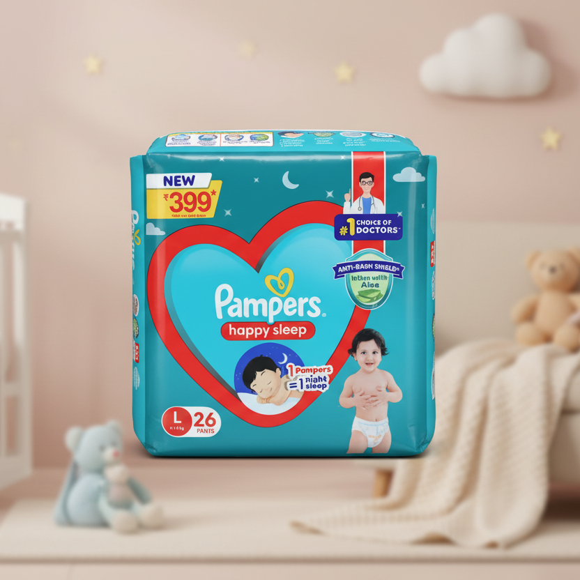 Pampers 26 Pants Large Basket Deliveries
