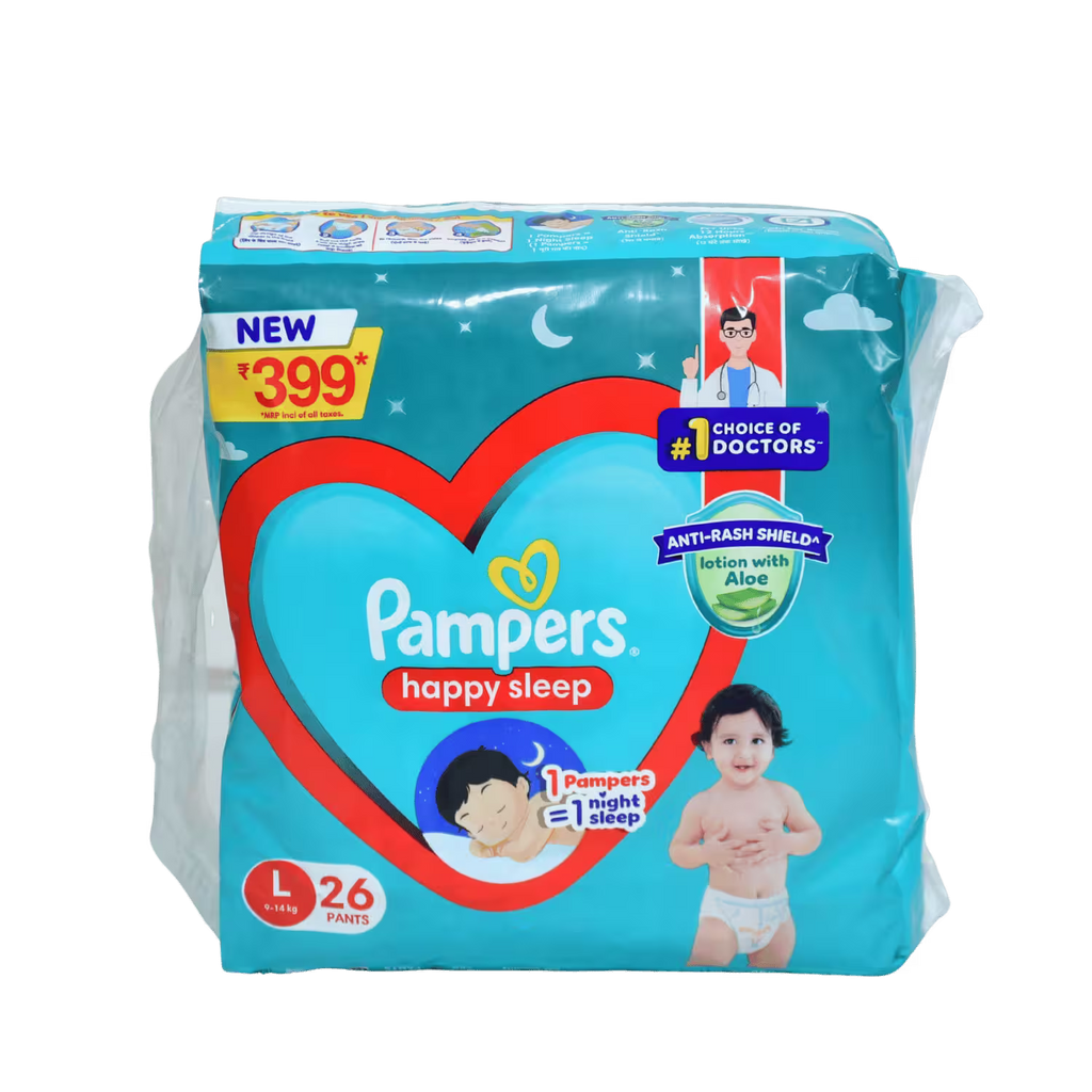 Pampers 26 Pants Large Basket Deliveries