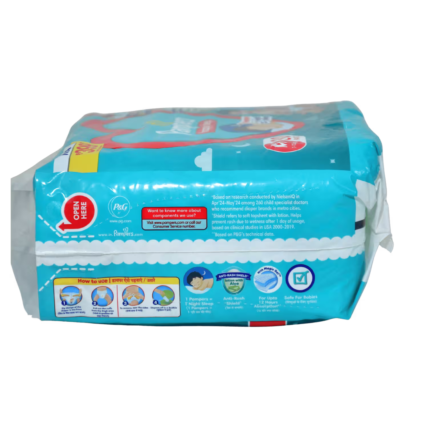 Pampers 30 Pants Medium Basket Deliveries