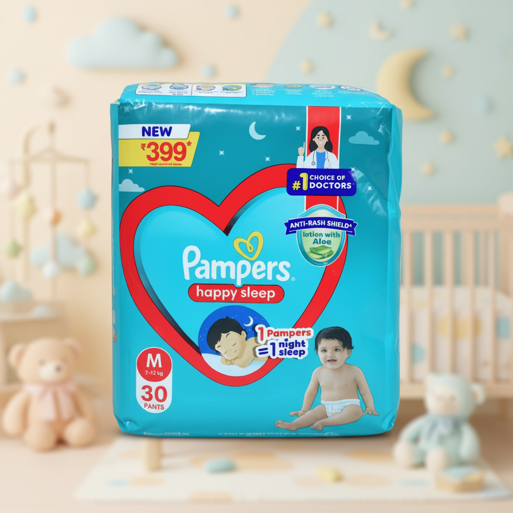 Pampers 30 Pants Medium Basket Deliveries
