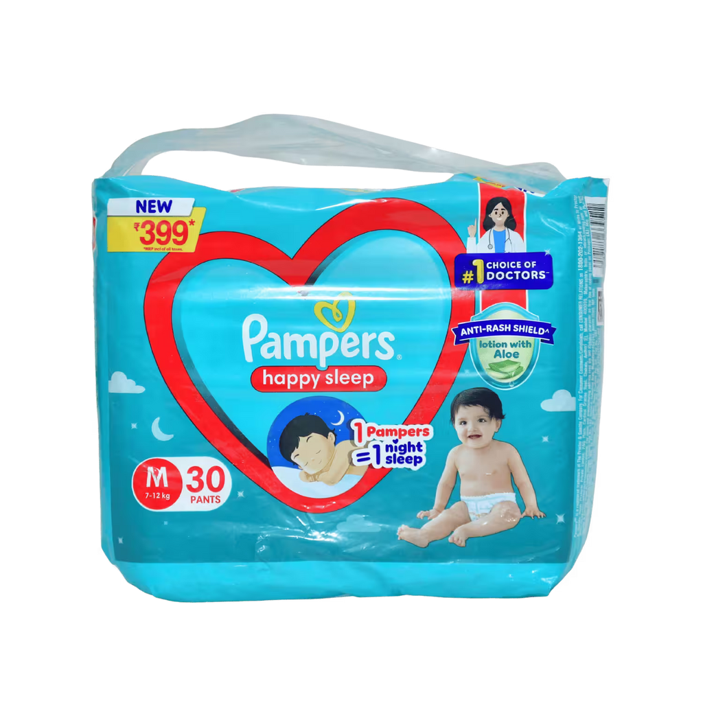 Pampers 30 Pants Medium Basket Deliveries