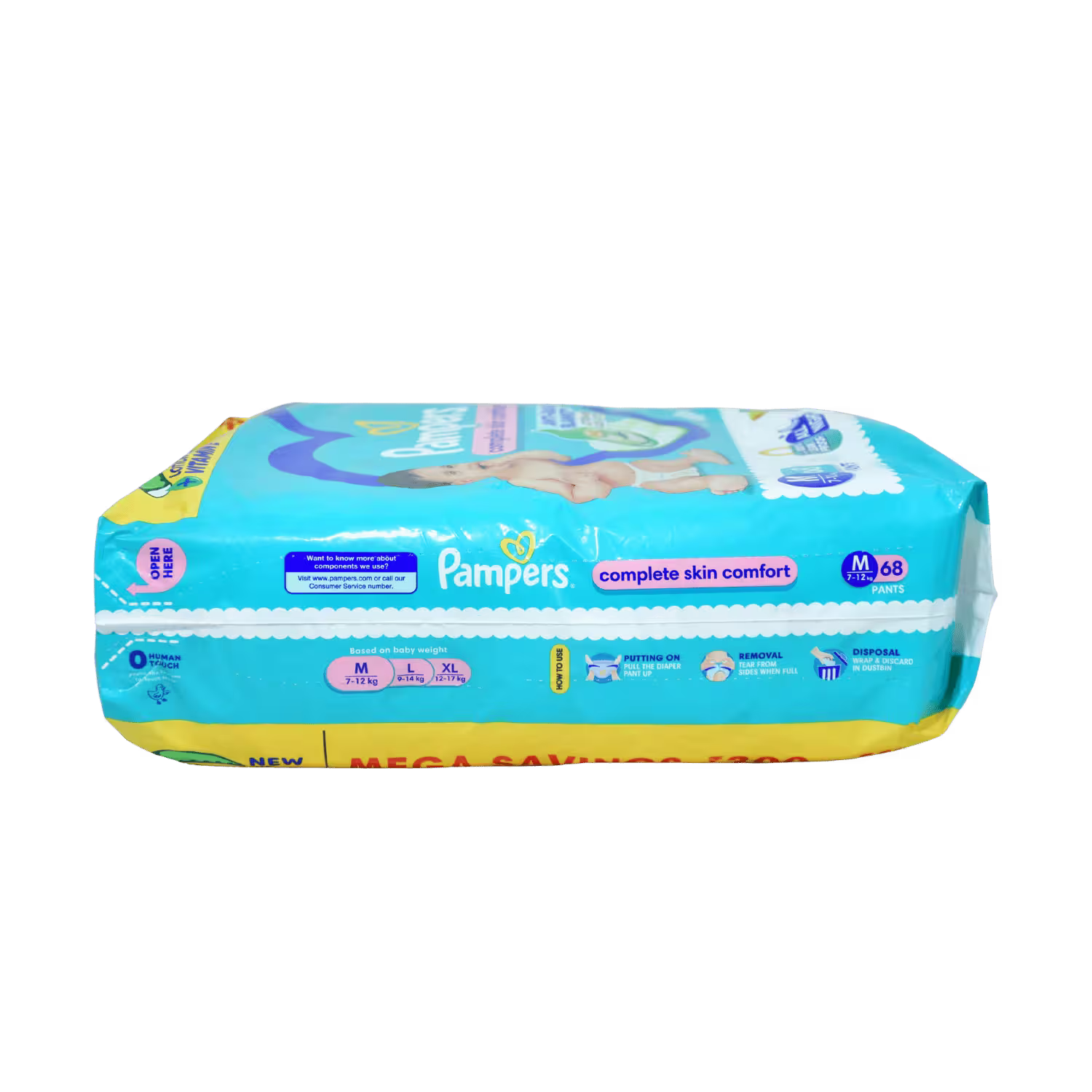 Pampers 68 Pants Medium Basket Deliveries