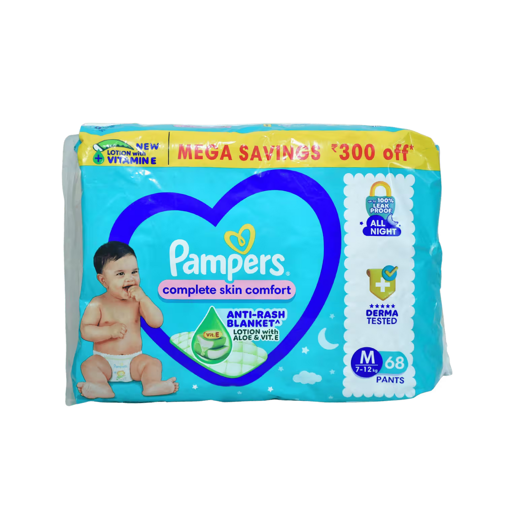 Pampers 68 Pants Medium Basket Deliveries