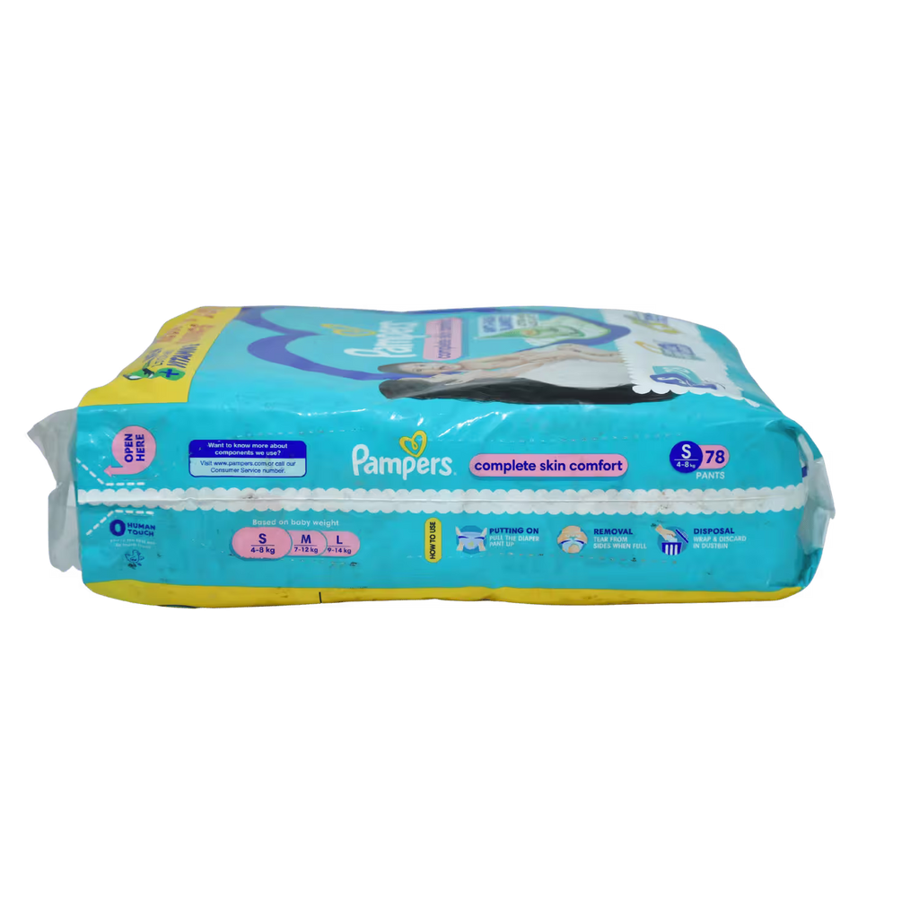 Pampers 78 Pants Small Basket Deliveries