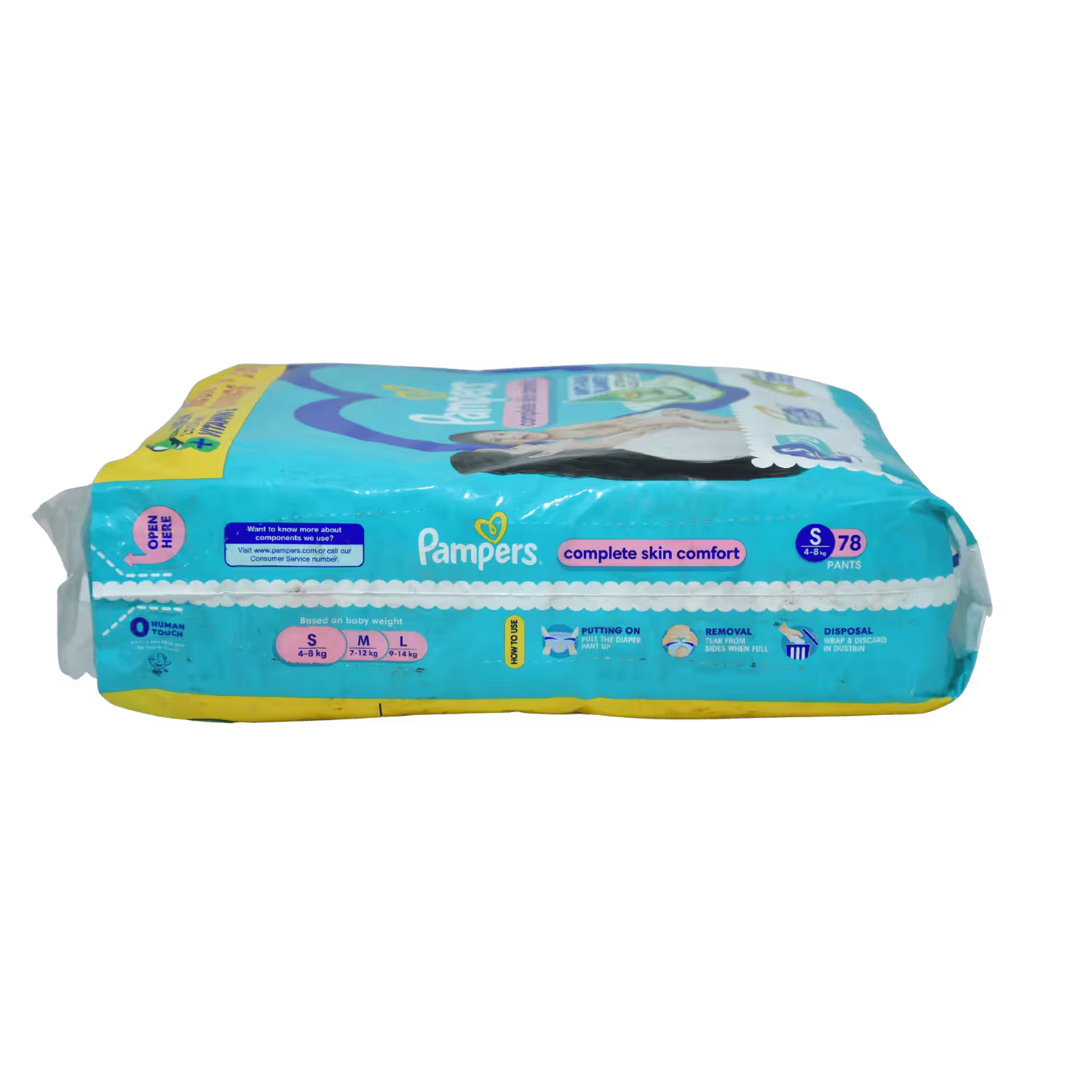 Pampers 78 Pants Small Basket Deliveries