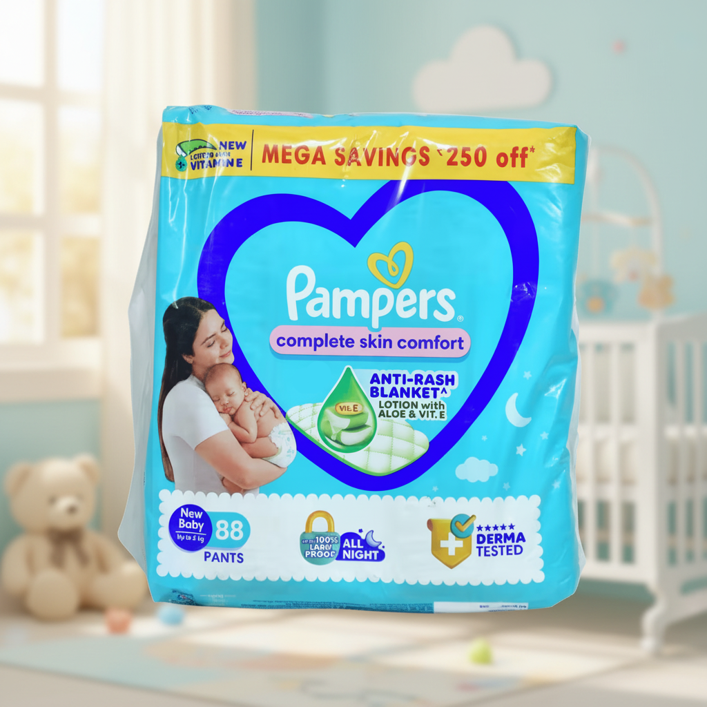Pampers 88 Pants New Baby Basket Deliveries
